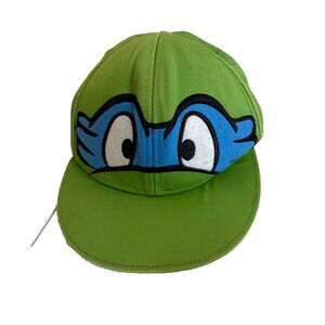 Teenage Mutant Ninja Turtles Leonardo Hat Men's 7 3/8 Green Turtle TMNT